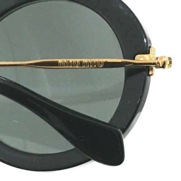 MIUMIU SMU13N Round Sunglasses Shades Plastic main image 4